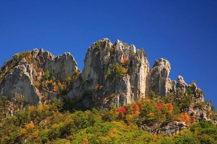 Mountain view near Alpine Lodge in Davis, West Virginia